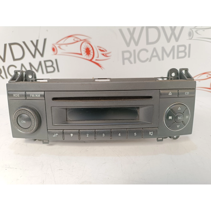 A1698200786 RADIO AUTORADIO LETTORE CD MERCEDES CLASSE A (W169) A 180 (2004\2012)