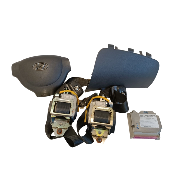 569000X000 KIT AIRBAG STERZO CINTURE COMPLETO HYUNDAI I10 1.1 (2007\2010) 84560-0XXXX