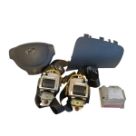 569000X000 KIT AIRBAG STERZO CINTURE COMPLETO HYUNDAI I10 1.1 (2007\2010) 84560-0XXXX