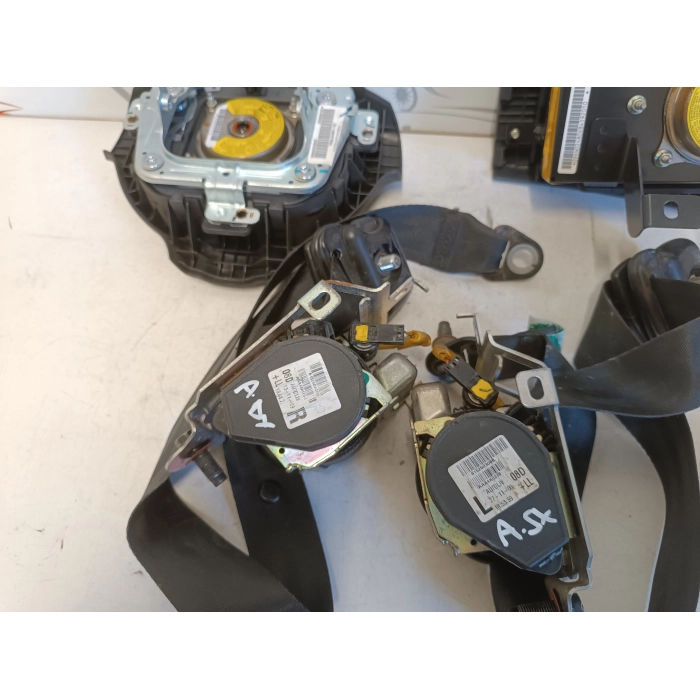 569000X000 KIT AIRBAG STERZO CINTURE COMPLETO HYUNDAI I10 1.1 (2007\2010) 84560-0XXXX