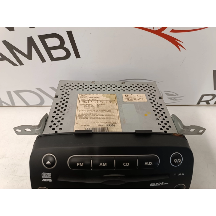 96100-0X2304X STEREO AUTORADIO RADIO ORIGINALE HYUNDAI I10 1.1 (2007\2010)