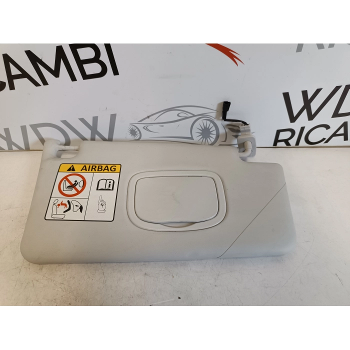 ALETTA PARASOLE ANTERIORE DESTRA LATO DESTRO JEEP RENEGADE GRIGIA