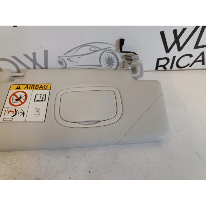 ALETTA PARASOLE ANTERIORE DESTRA LATO DESTRO JEEP RENEGADE GRIGIA