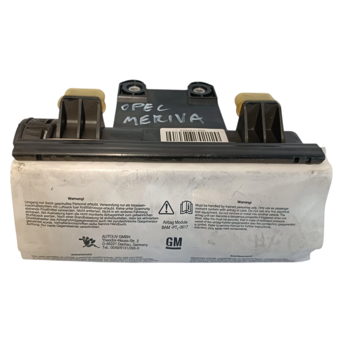 13188043 - 464064757 AIRBAG CRUSCOTTO DESTRO PASSEGGERO OPEL MERIVA A 2003 - 2010 1 SERIE