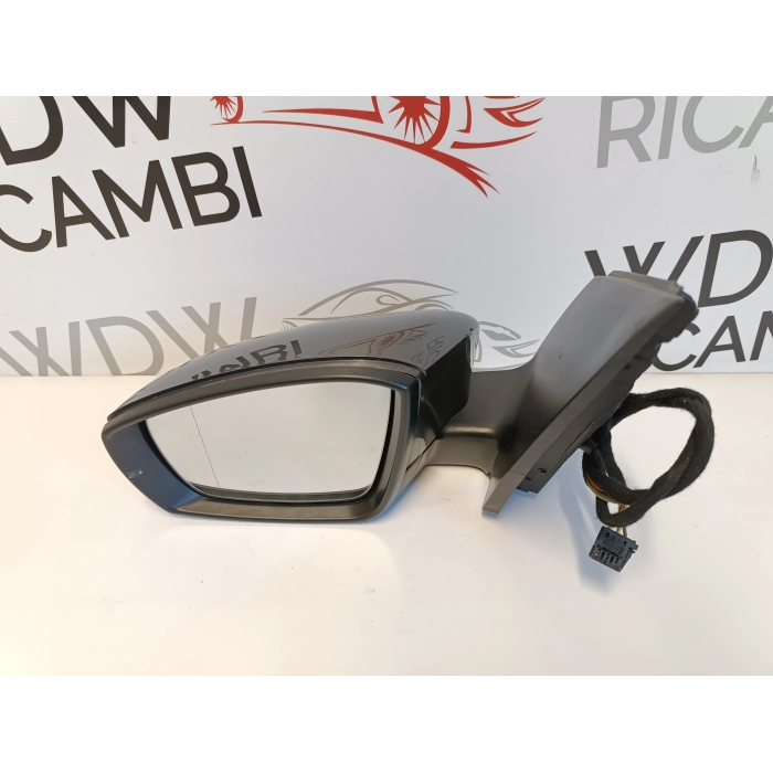 6C1857501C SPECCHIO SPECCHIETTO ELETTRICO 6 PIN SINISTRO SX VW POLO 6R 2009-2017 5° SERIE