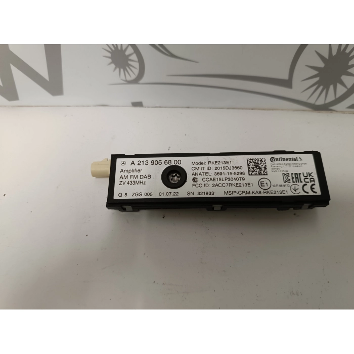 A2139056800 CENTRALINA PORTELLONE ANTENNA AMPLIFICATORE MERCEDES GLA H247 2020-2025