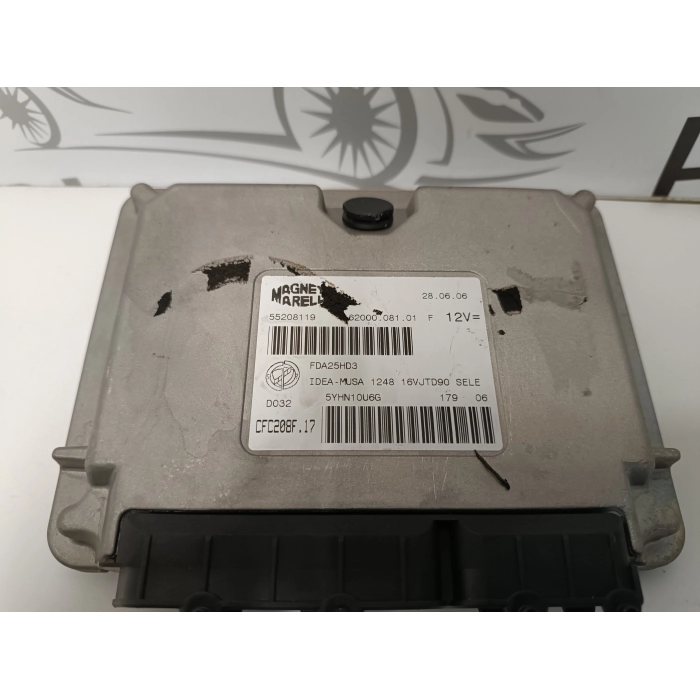 55208119 CENTRALINA CAMBIO AUTOMATICO LANCIA MUSA 1.3 MTJ 90CV 2006-2012 FDA25HD3 - CFC208F17