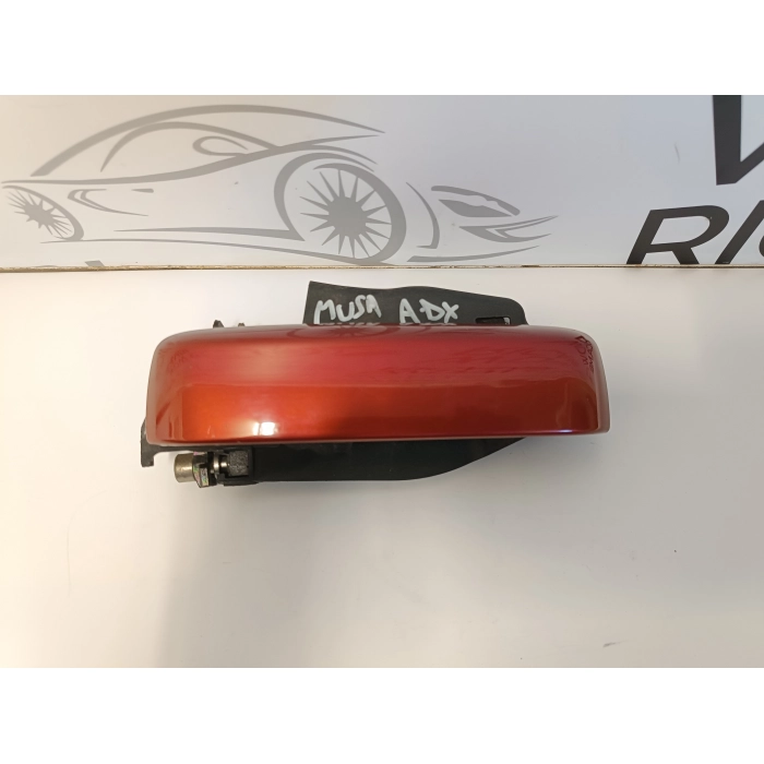 MANIGLIA ESTERNA PORTA ANTERIORE ANT DESTRA DX ROSSA LANCIA MUSA - FIAT IDEA (2007\2012)