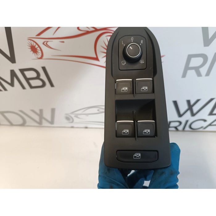 5G0959857E - 5H0867255 PULSANTE ALZAVETRO ANTERIORE SINISTRO VW GOLF 8 8.5 2020-2025
