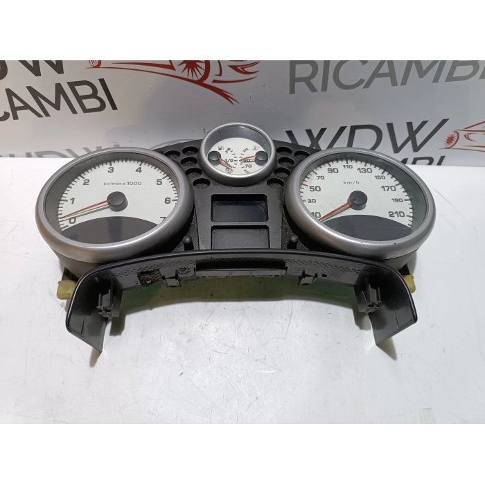 A2C53065547 QUADRO STRUMENTI CONTACHILOMETRI PEUGEOT 207 1.6 HDI (2006\2015)