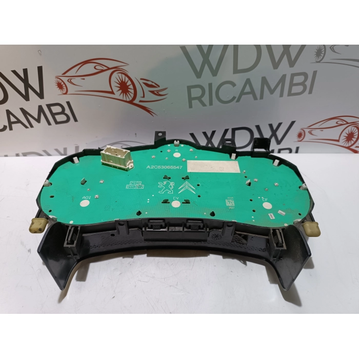 A2C53065547 QUADRO STRUMENTI CONTACHILOMETRI PEUGEOT 207 1.6 HDI (2006\2015)