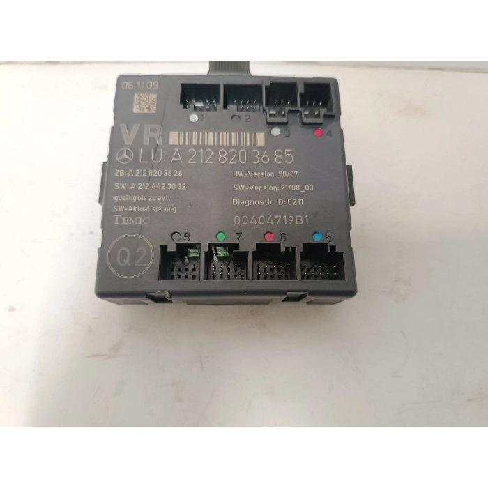 A2128203685 MODULO CENTRALINA PORTIERA PORTA ANTERIORE DESTRA MERCEDES CLASSE C GLK X204