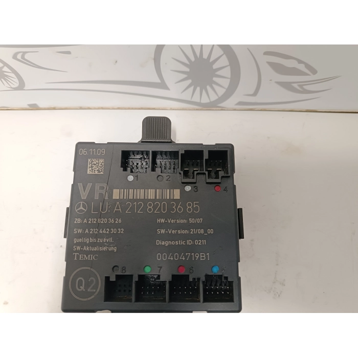 A2128203685 MODULO CENTRALINA PORTIERA PORTA ANTERIORE DESTRA MERCEDES CLASSE C GLK X204
