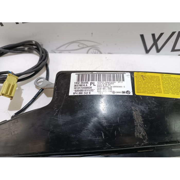 8P4880242B AIRBAG SEDILE ANTERIORE DESTRO DX AUDI A3 8P 2003\2007 30379916A