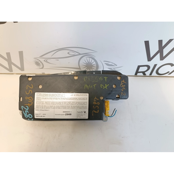 3B0880240 AIRBAG SEDILE ANTERIORE DESTRO DX VW VOLKSWAGEN PASSAT B5 1996-2005