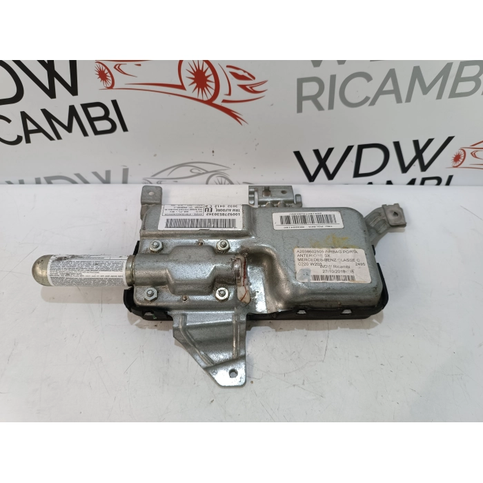 A2038602505 AIRBAG PORTA ANTERIORE SINISTRO MERCEDES CLASSE C (W203) (2000\2007)